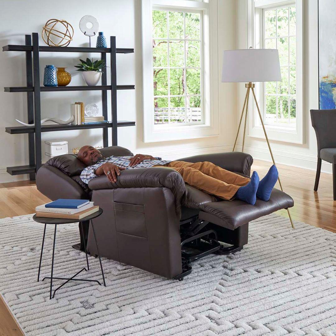 Pacific Palisades Golden Tech PR-510 Cloud seat leather lift chair recliner